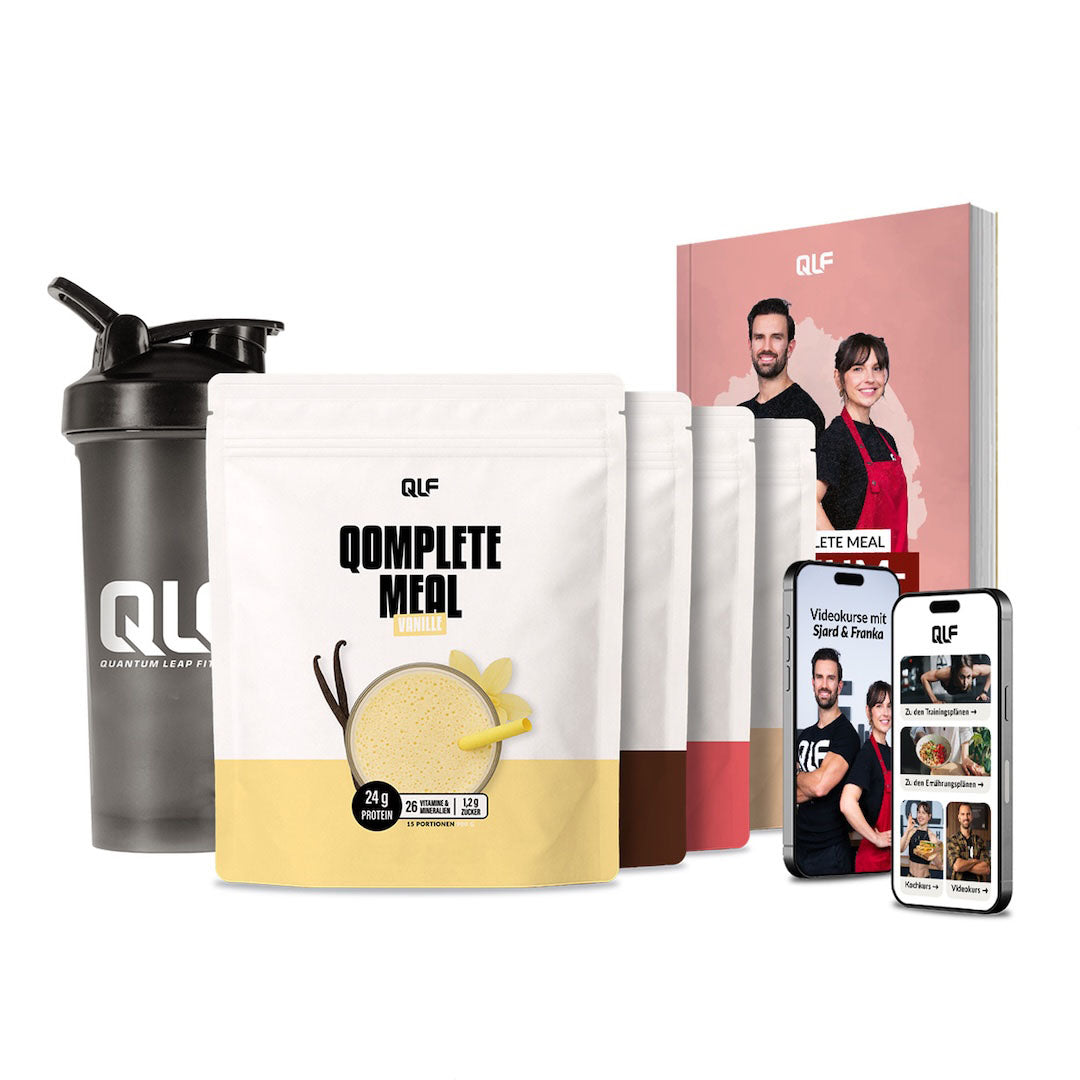 Qomplete 4 Wochen Abnehm-Starter-Set mit allen Geschenken