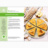 Fettverlust Fibel Backbuch Rezeptseite Frühstückskuchen mit Zubereitung und Zutaten, Galerieposition 1
