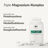 Magnesium Flasche von Quantum Leap Fitness mit Kapseln und Triple-Komplex für Muskelfunktion und Stoffwechsel Galerie 1