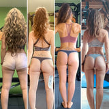 Martina Booty Builder Vorher-Nachher Vergleich weiblicher Körper mit sichtbaren Ergebnissen, Galerieposition 1