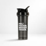 Premium Shaker in schwarzem Design mit Aufschrift, Produktbild QLF-Premium-Shaker, Galerieposition 1