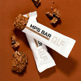 MPS Bar Proteinriegel Double Choc mit 22 g Protein, vegan und in Deutschland hergestellt, auf braunem Hintergrund Galerie 1