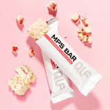 MPS Bar Proteinriegel Raspberry Cheesecake mit 22 g Protein, vegan und hergestellt von Quantum Leap Fitness in Deutschland