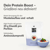 Protein Grießbrei für Muskelaufbau