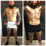 Fettverlust Fibel Vorher-Nachher Vergleich mit Mann, Sven Wawrzynowicz, Galerieposition 1 von Quantum Leap Fitness