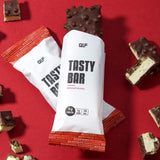 Tasty Bar Proteinriegel Mozartkugel Variante mit schokoladiger Hülle und cremiger Füllung, Galerieposition 1