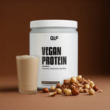 Vegan Protein von Quantum Leap Fitness mit Haselnuss-Krokant, Proteinpulver, cremigem Stoffwechselshake und Nüssen Galerie 1