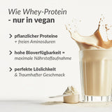 Vegan Protein von Quantum Leap Fitness mit pflanzlichem Proteinpulver, hoher Bioverfügbarkeit und cremigem Shake Galerie 1
